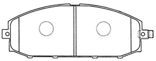 FP2117 FIT Комплект тормозных колодок, дисковый тормоз (фото 2)