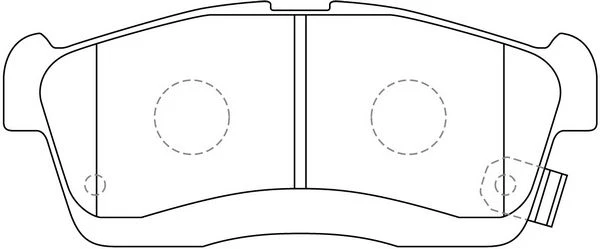 FP6172 FIT Комплект тормозных колодок, дисковый тормоз (фото 2)