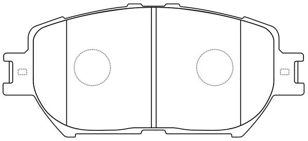 FP1052 FIT Комплект тормозных колодок, дисковый тормоз (фото 2)