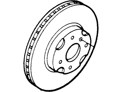 E92Z-1125-A FORD Тормозной диск e92z-1125-a (фото 1)