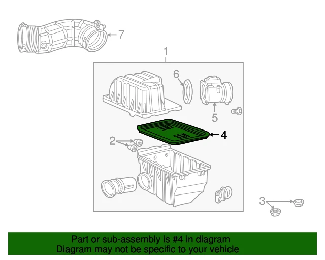 1L2Z-9601-AA FORD Фильтр воздушный 1l2z-9601-aa (фото 2)