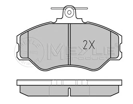 025 230 8119/W MEYLE Тормозные колодки (фото 2)