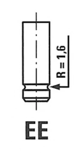 R6154/RCR FRECCIA Выпускной клапан (фото 2)
