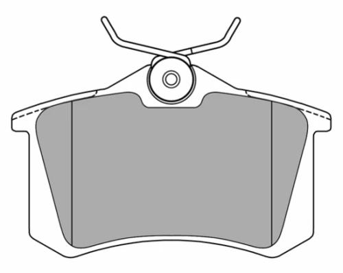 FBP-0575-01 FREMAX Комплект тормозных колодок, дисковый тормоз (фото 3)