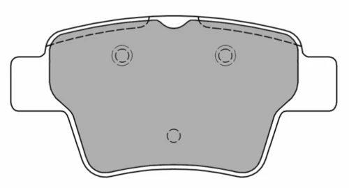 FBP-1404 FREMAX Комплект тормозных колодок, дисковый тормоз (фото 3)