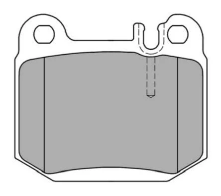 FBP-1326 FREMAX Комплект тормозных колодок, дисковый тормоз (фото 3)