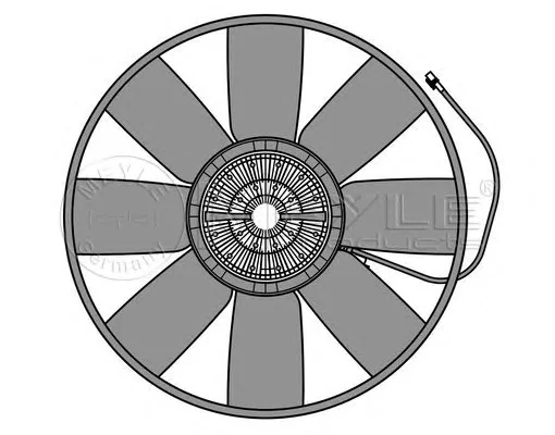 12-14 234 0029 MEYLE Вентилятор охлаждения радиатора (фото 1)