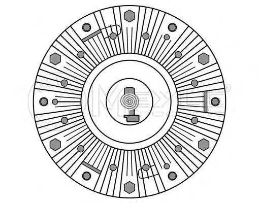 14-34 234 0006 MEYLE Вентилятор охлаждения радиатора (двигателя) (фото 1)