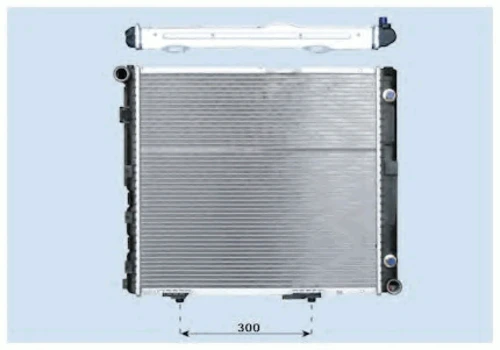 0106.2077 FRIGAIR Радиатор, охлаждение двигателя (фото 2)