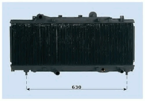 0104.3000 FRIGAIR Радиатор, охлаждение двигателя (фото 2)