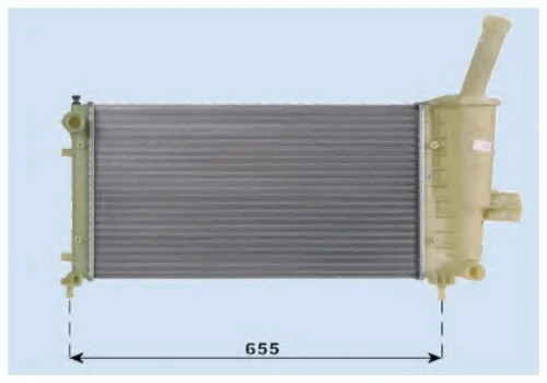 0104.3049 FRIGAIR Радиатор, охлаждение двигателя (фото 2)