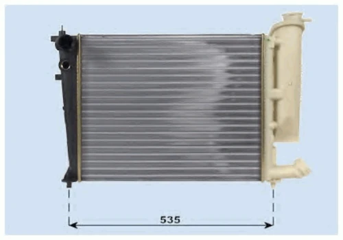 0103.3013 FRIGAIR Радиатор, охлаждение двигателя (фото 2)