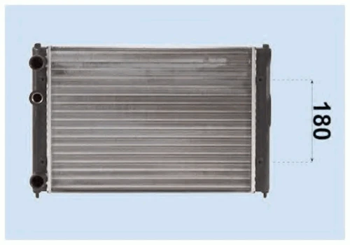 0112.3009 FRIGAIR Радиатор, охлаждение двигателя (фото 2)