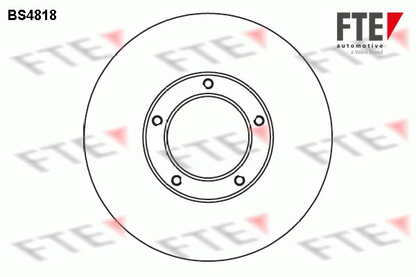 BS4818 FTE Тормозной диск (фото 2)