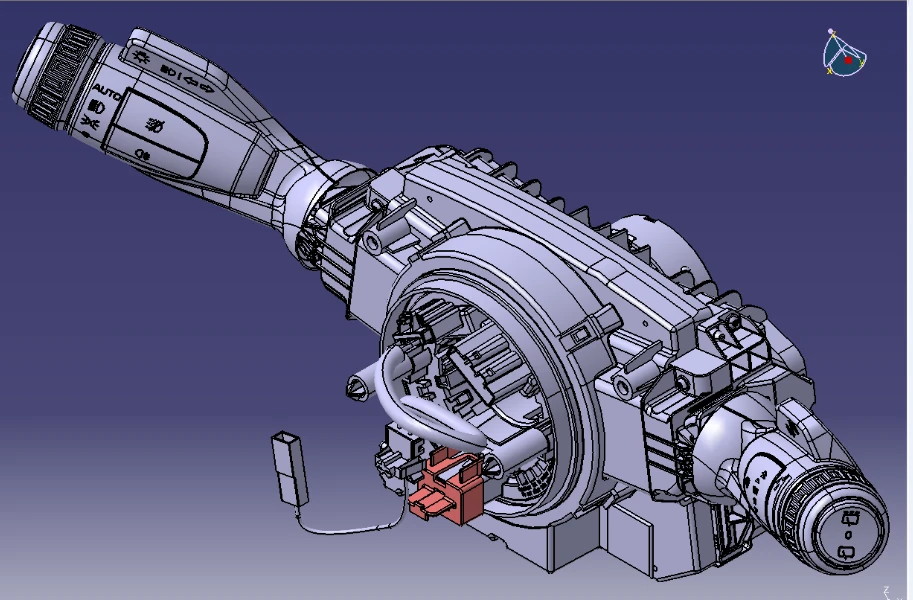 7042002000742 GEELY Контактная пружина шлейф с переключателями подрулевыми atlas base (фото 1)