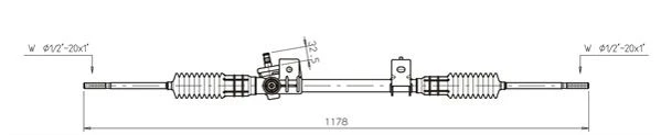 FO4021 GENERAL RICAMBI Рулевой механизм (фото 2)