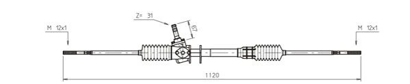 SK4001 GENERAL RICAMBI Рулевой механизм (фото 2)
