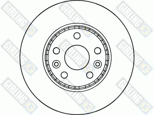 6061101 GIRLING Тормозной диск (фото 4)