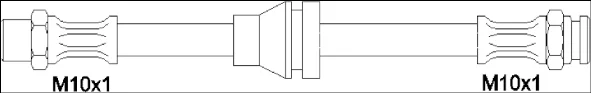 1900.43 REMSA Тормозной шланг (фото 1)