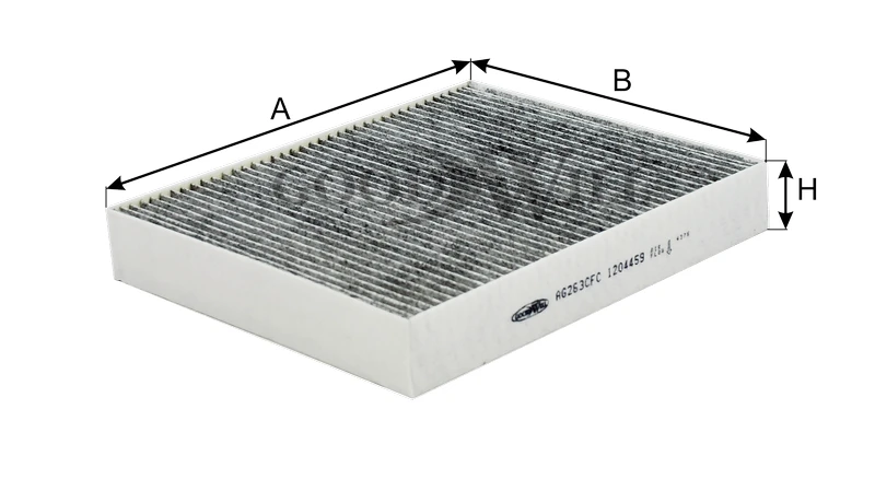 AG 263 CFC GOODWILL Фильтр, воздух во внутренном пространстве (фото 4)