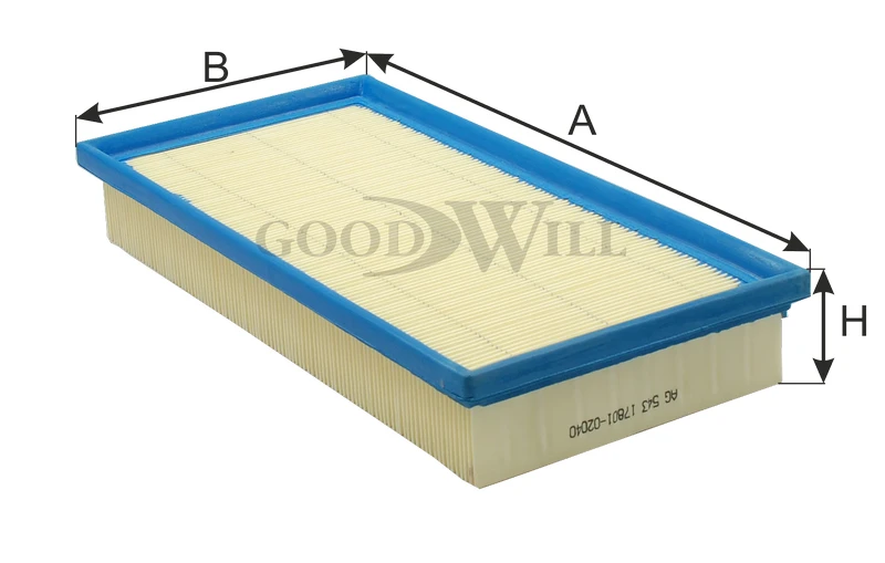 AG 543 GOODWILL Воздушный фильтр (фото 4)