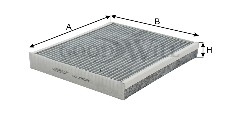 AG 154 CFC GOODWILL Фильтр, воздух во внутренном пространстве (фото 4)