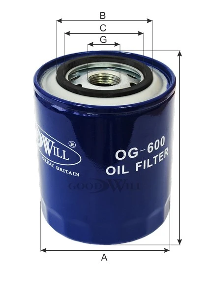 OG 600 GOODWILL Масляный фильтр (фото 4)