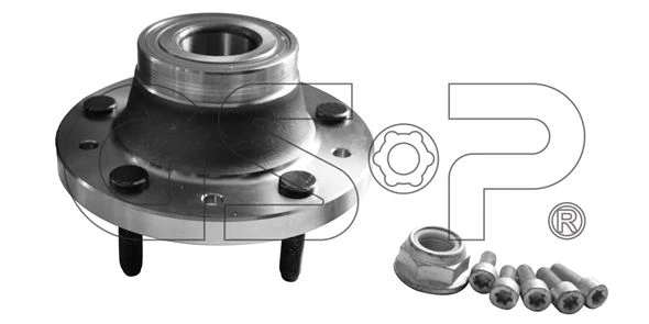9245026K GSP Комплект подшипника ступицы колеса (фото 2)