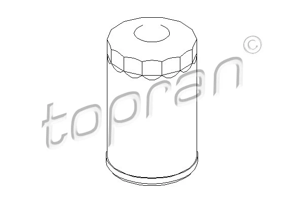 300 092 TOPRAN Масляный фильтр (фото 2)