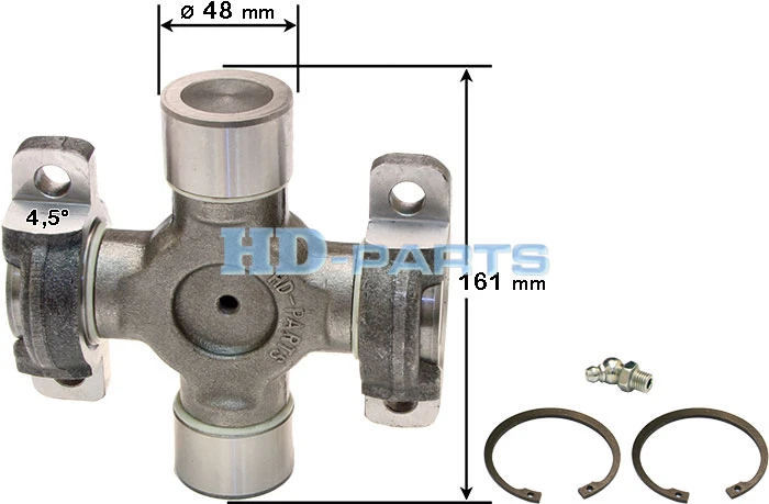 306040 HD PARTS Крестовина кардана scania (фото 6)