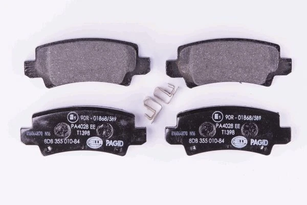 8DB 355 010-841 BEHR/HELLA/PAGID Комплект тормозных колодок, дисковый тормоз (фото 7)