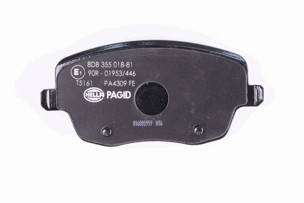 8DB 355 018-811 BEHR/HELLA/PAGID Комплект тормозных колодок, дисковый тормоз (фото 6)