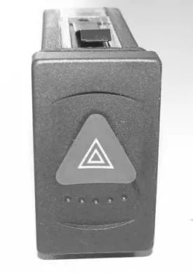 BSP20408 BUGIAD Кнопка аварийной сигнализации (аварийка) (фото 1)
