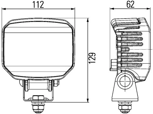 1GA 996 288-001 BEHR/HELLA/PAGID Фара рабочего освещения (фото 4)