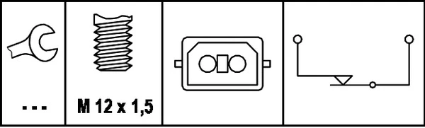 6DD 008 622-161 BEHR/HELLA/PAGID Выключатель фонаря сигнала торможения (фото 6)