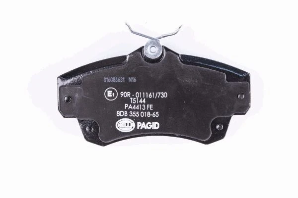 8DB 355 018-651 BEHR/HELLA/PAGID Комплект тормозных колодок, дисковый тормоз (фото 6)