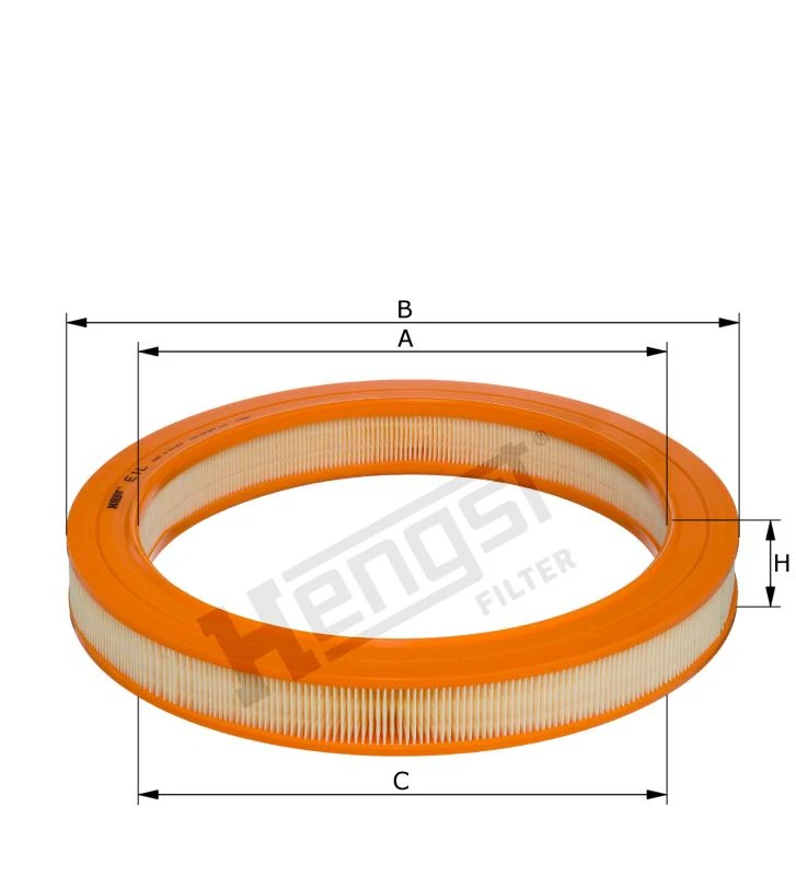 E1L HENGST Воздушный фильтр (фото 3)