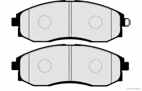 J3600542 HERTH+BUSS Комплект тормозных колодок, дисковый тормоз (фото 3)
