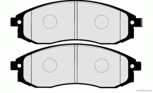 J3605061 HERTH+BUSS Комплект тормозных колодок, дисковый тормоз (фото 3)