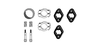 82 22 4243 HJS Монтажный комплект, система выпуска (фото 2)