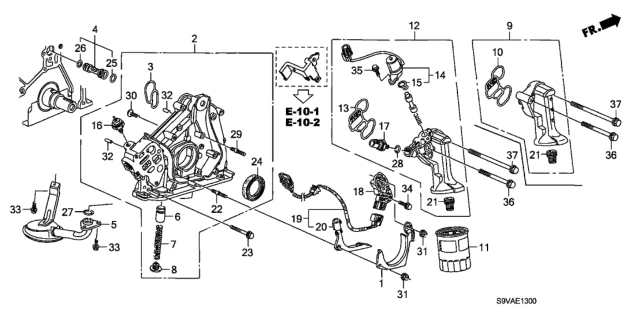 15400PLMA01 HONDA Фильтр масляный 15400plma01 (фото 3)