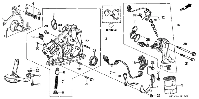 15400PLC004 HONDA Фильтр масляный 15400plc004 (фото 7)