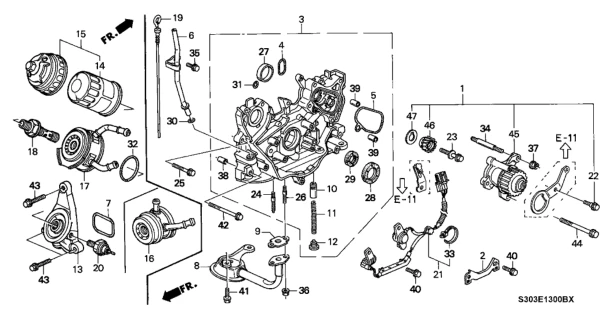 15400-P0H-305 HONDA Фильтр масляный 15400-p0h-305 (фото 6)