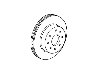 45251S84A01 HONDA Тормозной диск 45251s84a01 (фото 4)