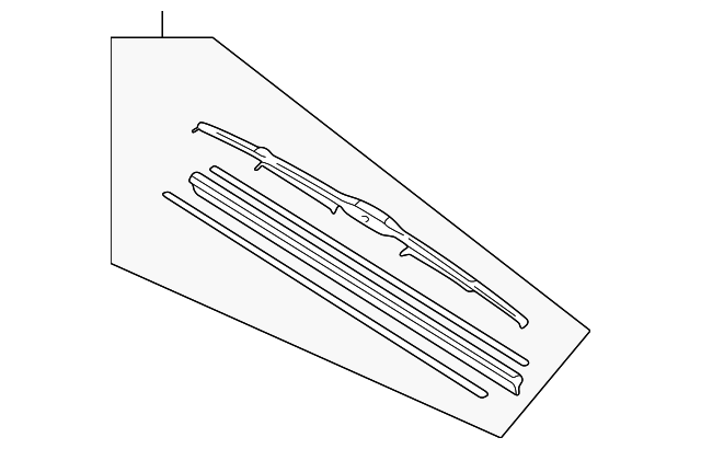 76630-SH2-G02 HONDA Щетка стеклоочистителя honda (фото 1)