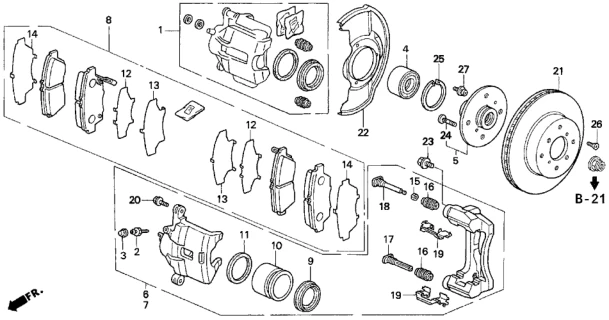 45251-S0A-940 HONDA Тормозной диск 45251-s0a-940 (фото 3)