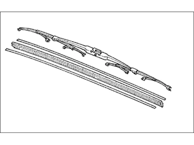 76620SM4G01 HONDA Щетка стеклоочистителя honda (фото 1)