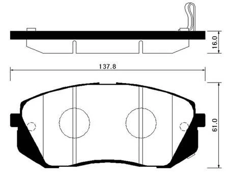 Trw jgt 269t амортизатор подвески газовый задний