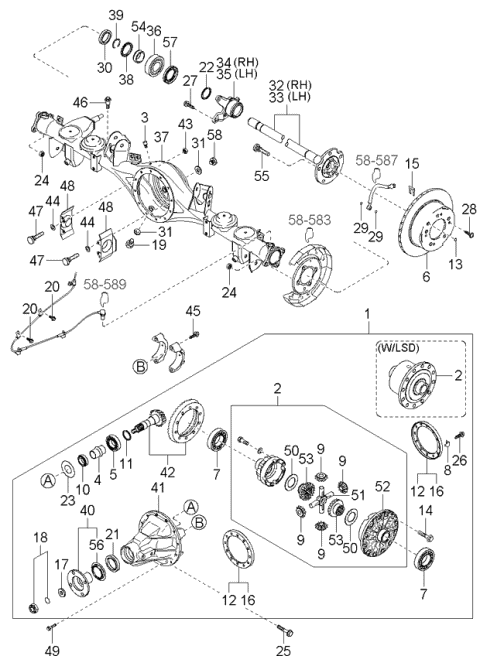 523213E000 HYUNDAI/KIA/MOBIS Болт колесный hyundai/kia (фото 3)