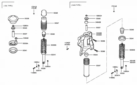 5534238000 HYUNDAI/KIA/MOBIS Фильтр воздушный 5534238000 (фото 4)